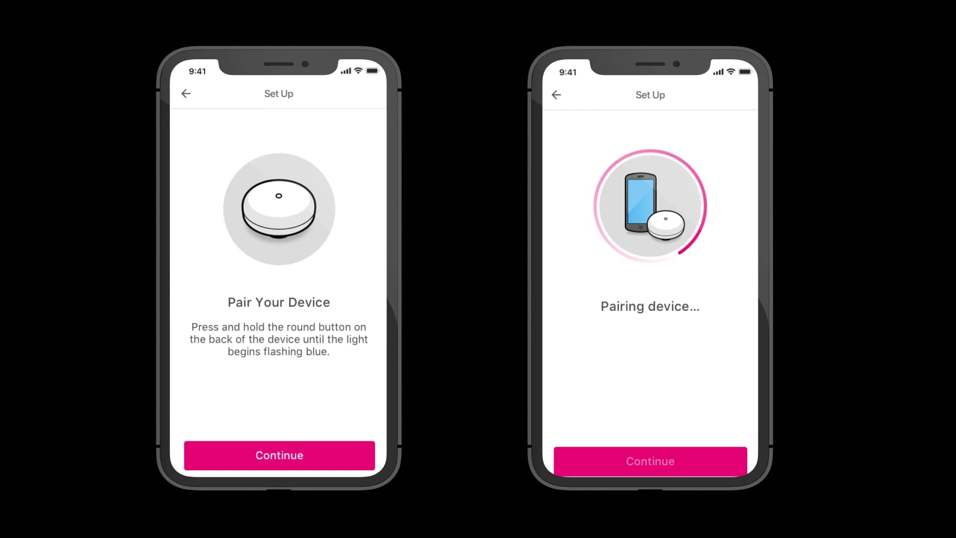 Pet tracker app architecture